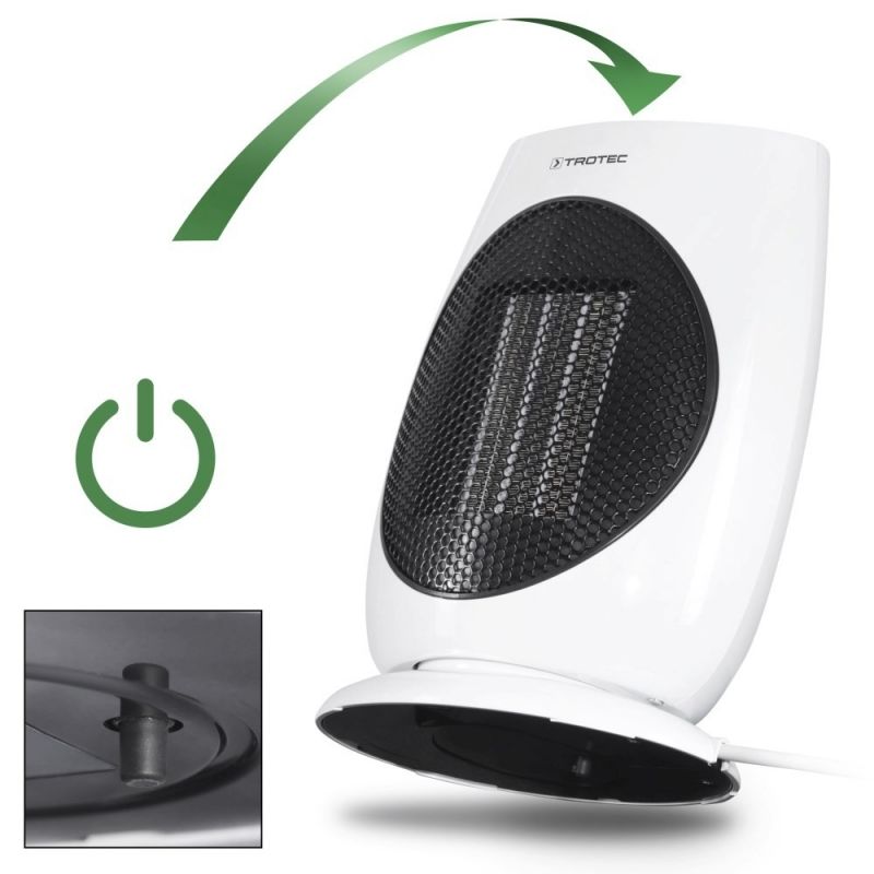 Aeroterma Ceramică Trotec TFC 18 E, 1800 W, cu Termostat - imagine 5