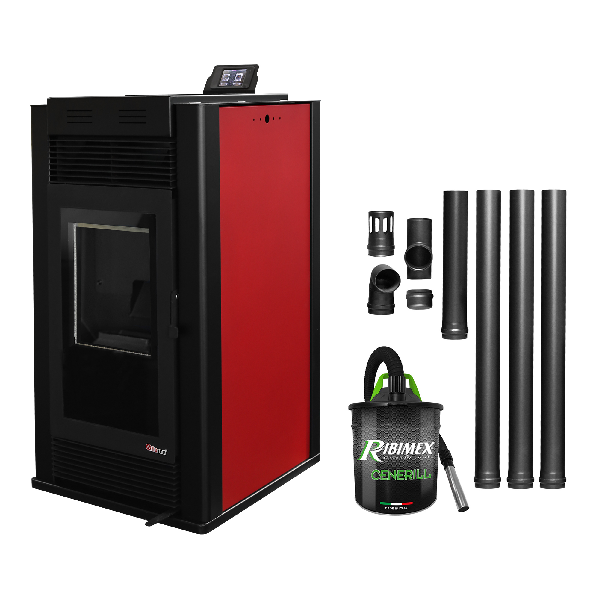 Semineu Fiama Maxima 14kW - Încălzire 140mp