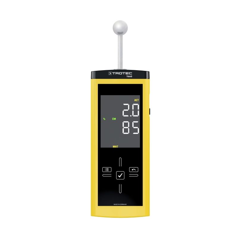 Umidometru Profesional Trotec T660 cu USB și Alarmă - imagine 7