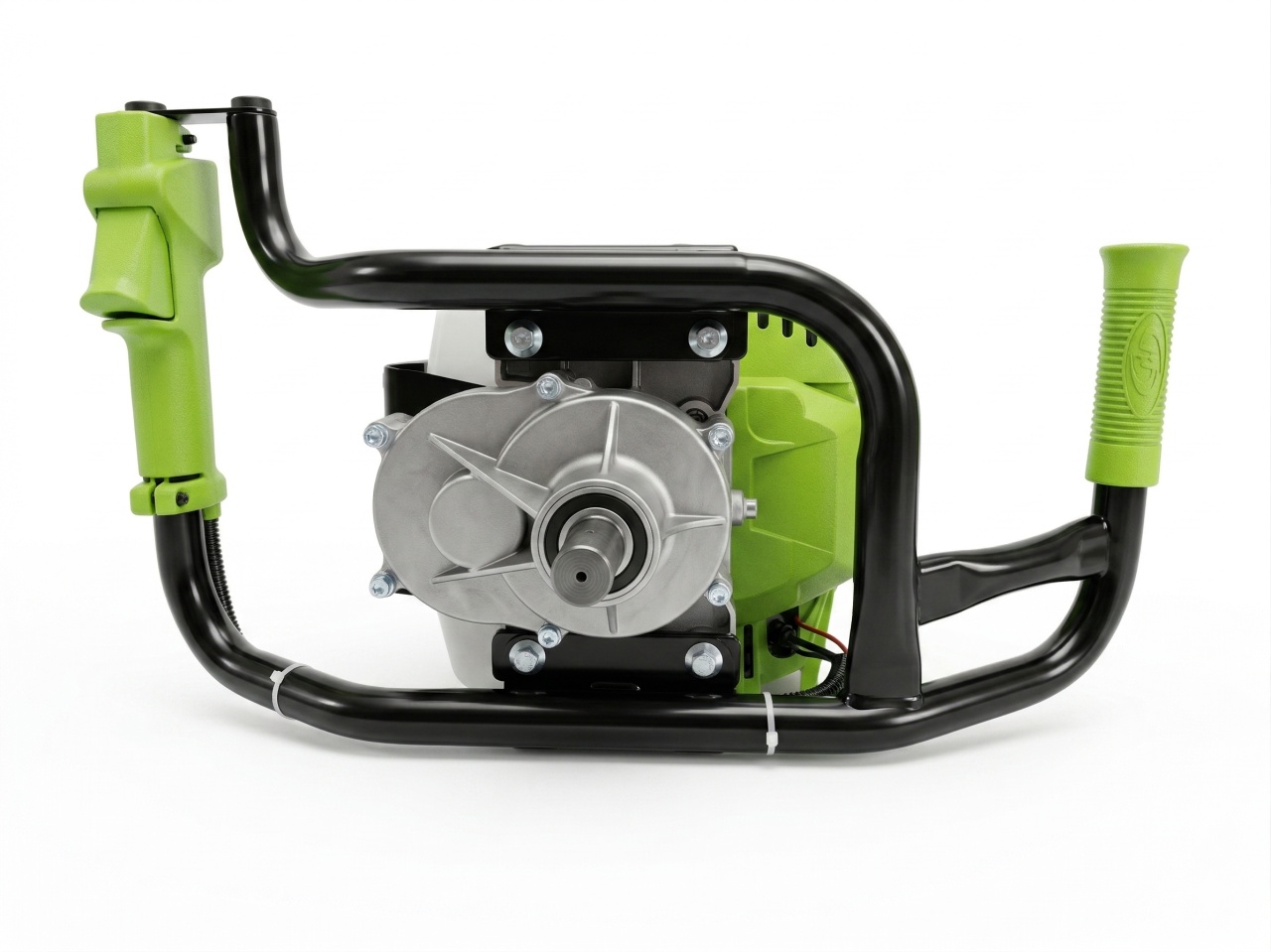 Motoburghiu pe benzina Campion, 8.5CP, motor 2 timpi 58cc, 9200rpm, burghie 100-300mm, adancime 800mm, rezervor 1.2L, 12kg, set forare pamant, model verde Italian Fresho CMP4350G GT-4350 - imagine 6