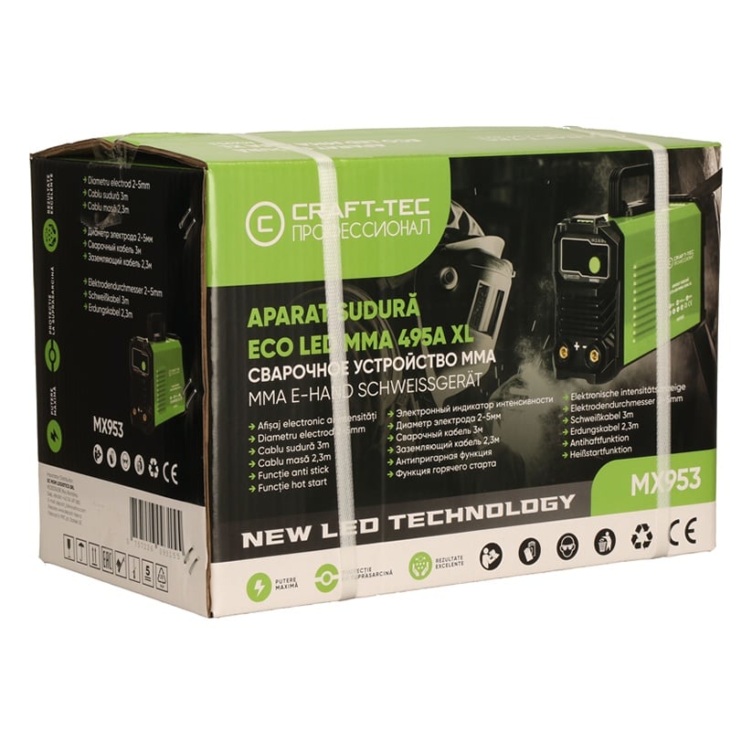 Aparat Sudura Craft-Tec MX953 495A - imagine 8
