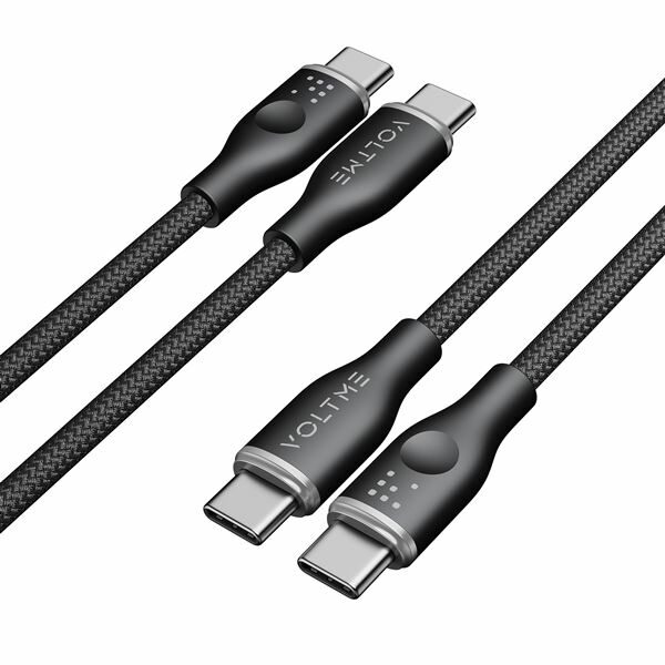 Voltme Powerlink Rugg 60W USB-C Negru 1m