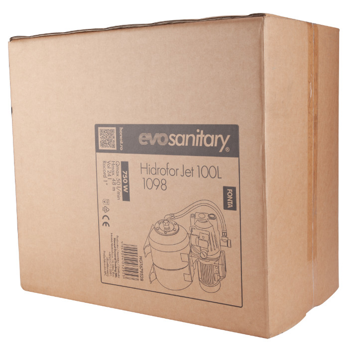 Hidrofor Evosanitary Jet 100, 24L/750W - imagine 7