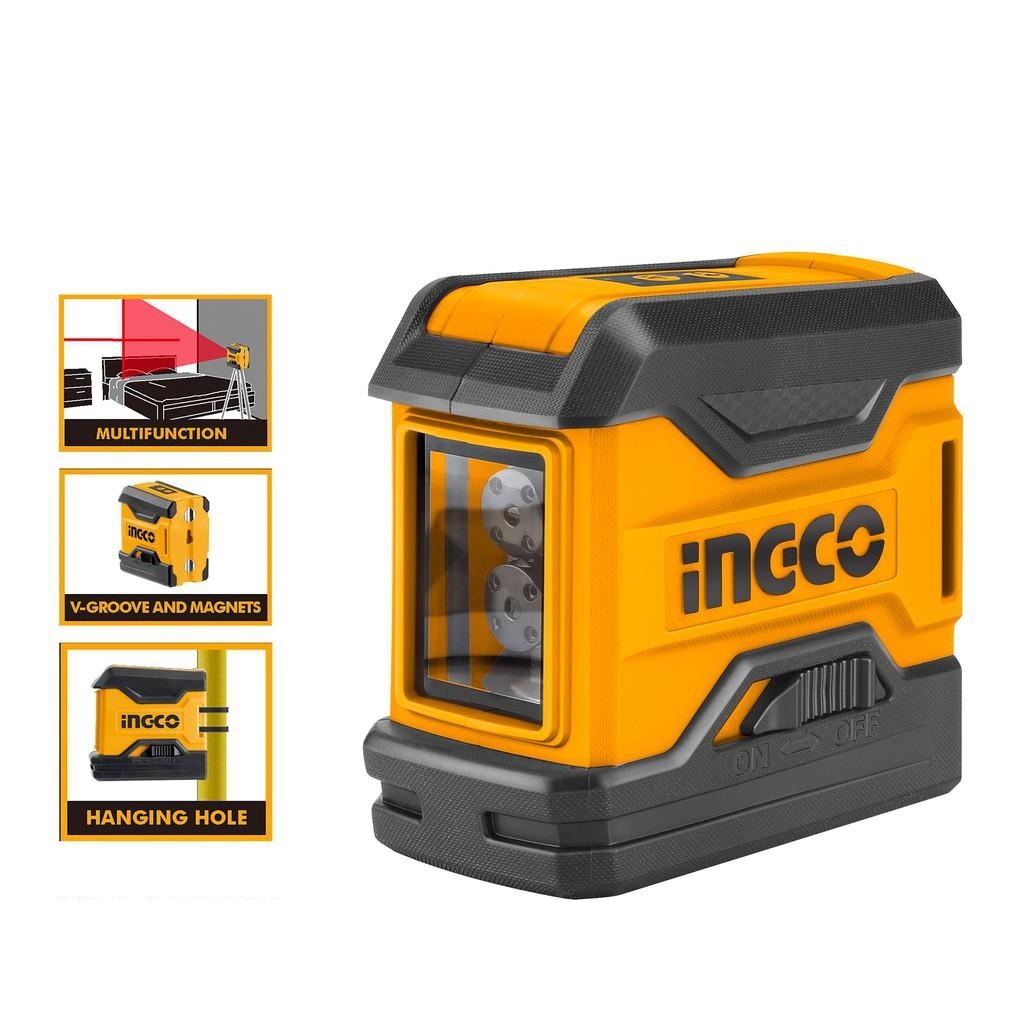 Nivela Laser Rosu Fixa 0-15m Ingco HLL156508 - imagine 2