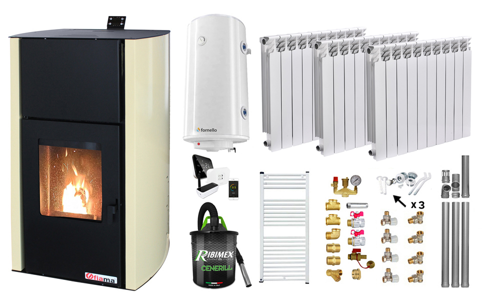 Pachet Complet Încălzire Fornello 12kW WiFi