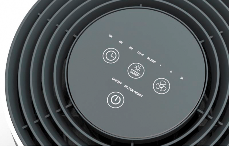 Purificator de aer Supra Exempl'air, HEPA, UV-C, 30 mp - imagine 3
