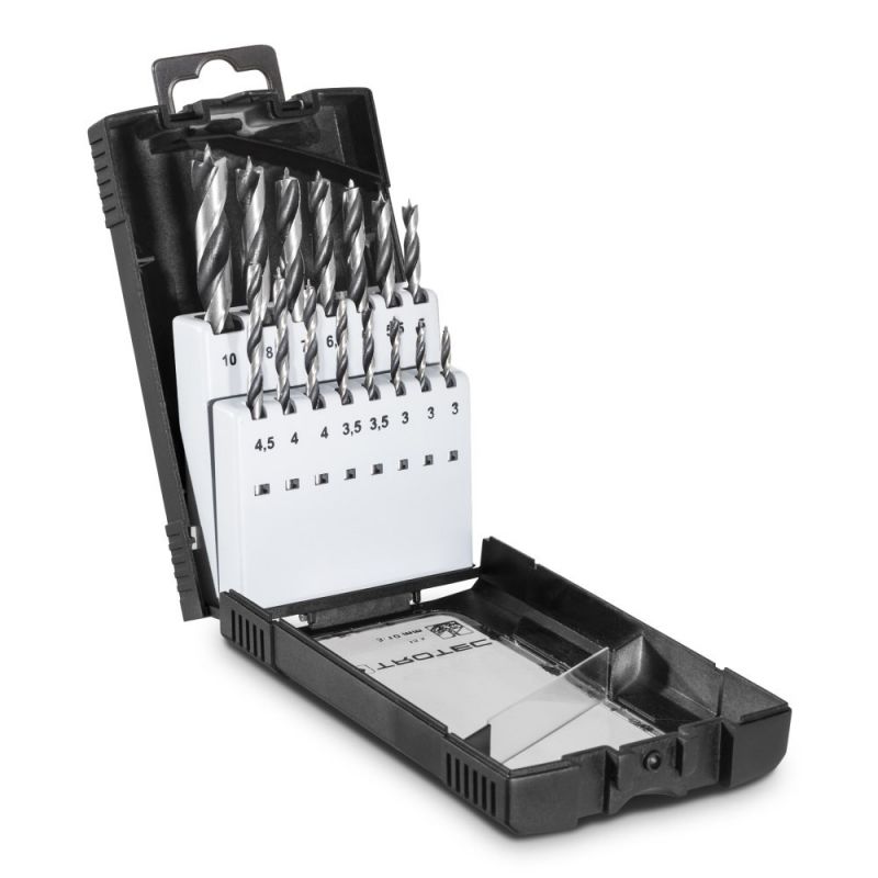 Set Burghie Lemn Trotec 15 buc 3-10mm - imagine 3