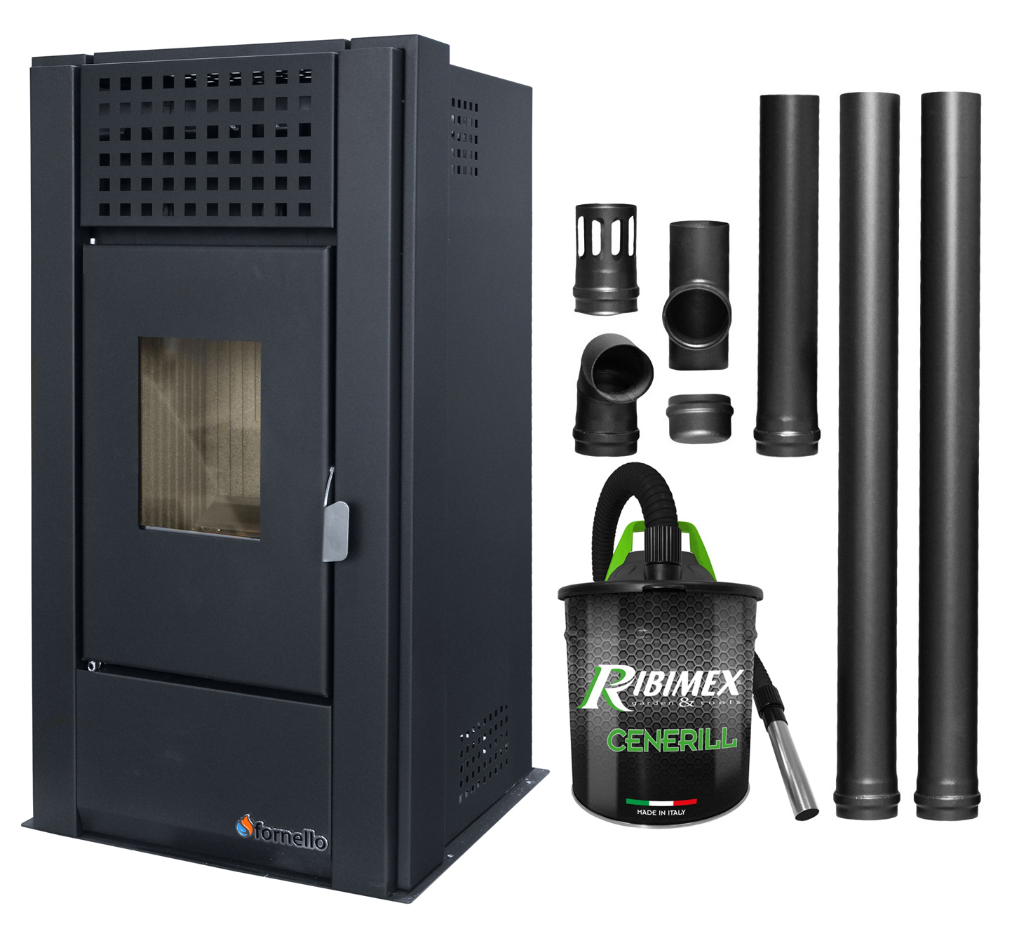 Fornello Magnesia 9KW - Pachet Complet Încălzire