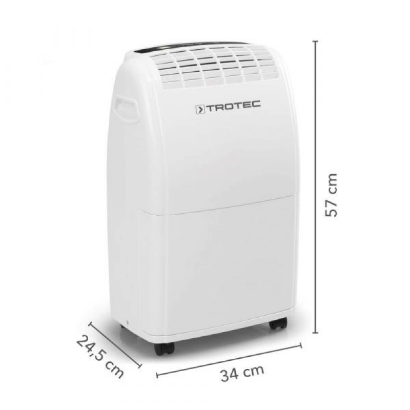 Dezumidificator Trotec TTK75E, 20 l/zi, higrostat, 45 mp - imagine 5