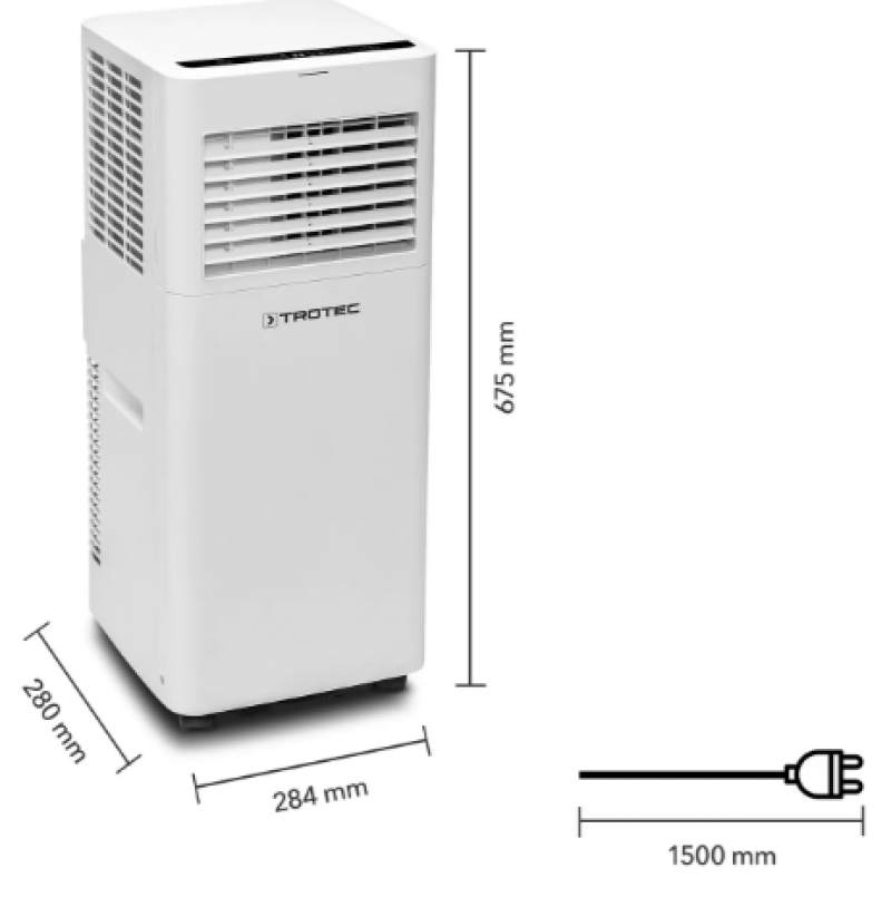 Trotec PAC 2015 E - Aer Condiționat Portabil 7000 BTU - imagine 8