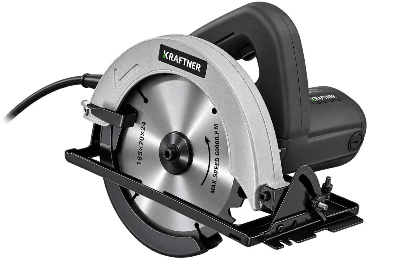 Fierăstrău Circular Kraftner KF-1805, 1400W, Disc 185mm - imagine 3