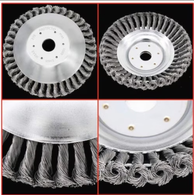 Disc perie sarmă oțel 150 mm Campion Altai CMP0625 - imagine 3
