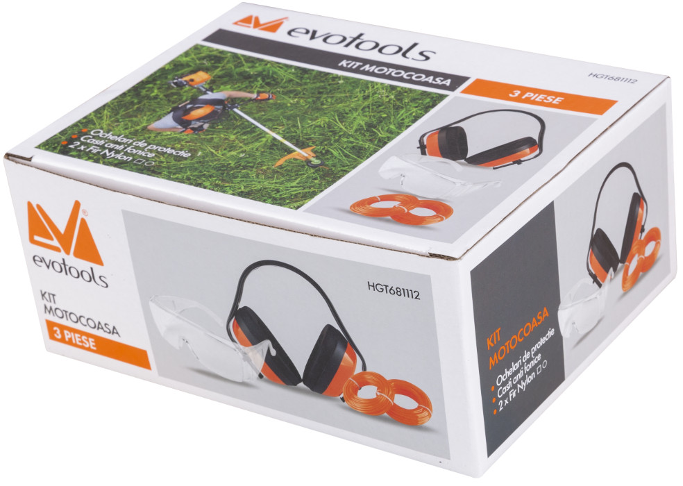 Kit Complet Motocoasa EvoTools cu Protectie - imagine 2