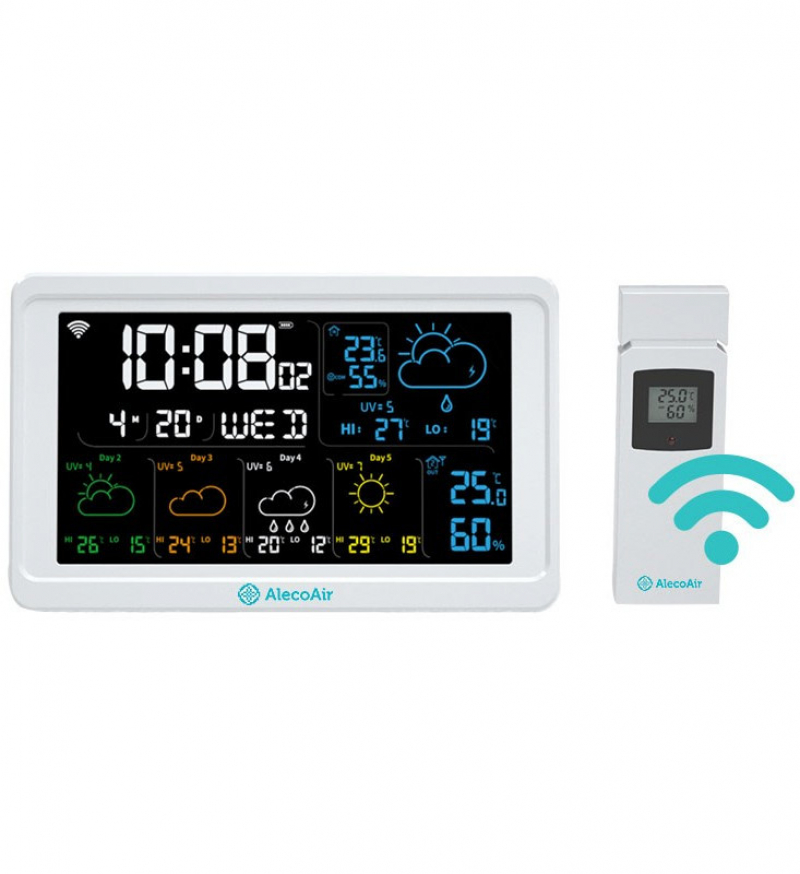 AlecoAir M40 Clima - Stație Meteo Smart WiFi - imagine 2