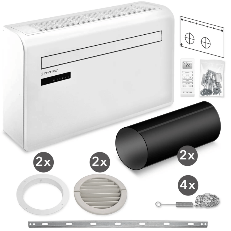 Aer condiționat perete Trotec PAC-W 2600 SH, 9000 BTU, WiFi - imagine 4