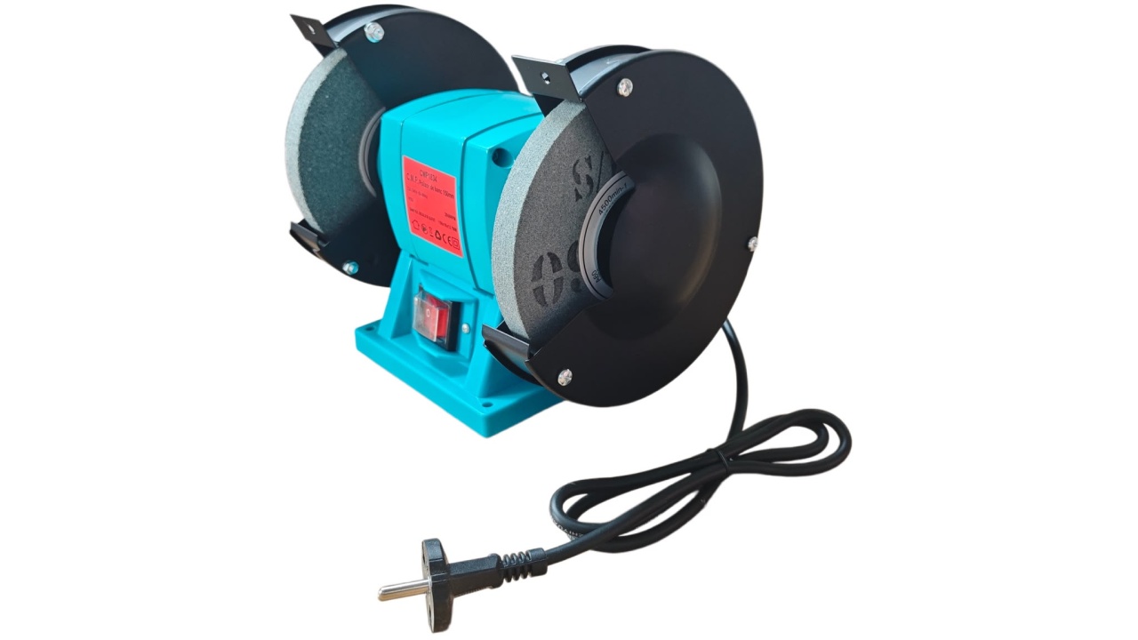 Polizor de banc CAMPION 350W cu pietre incluse, CMP1834 - imagine 5