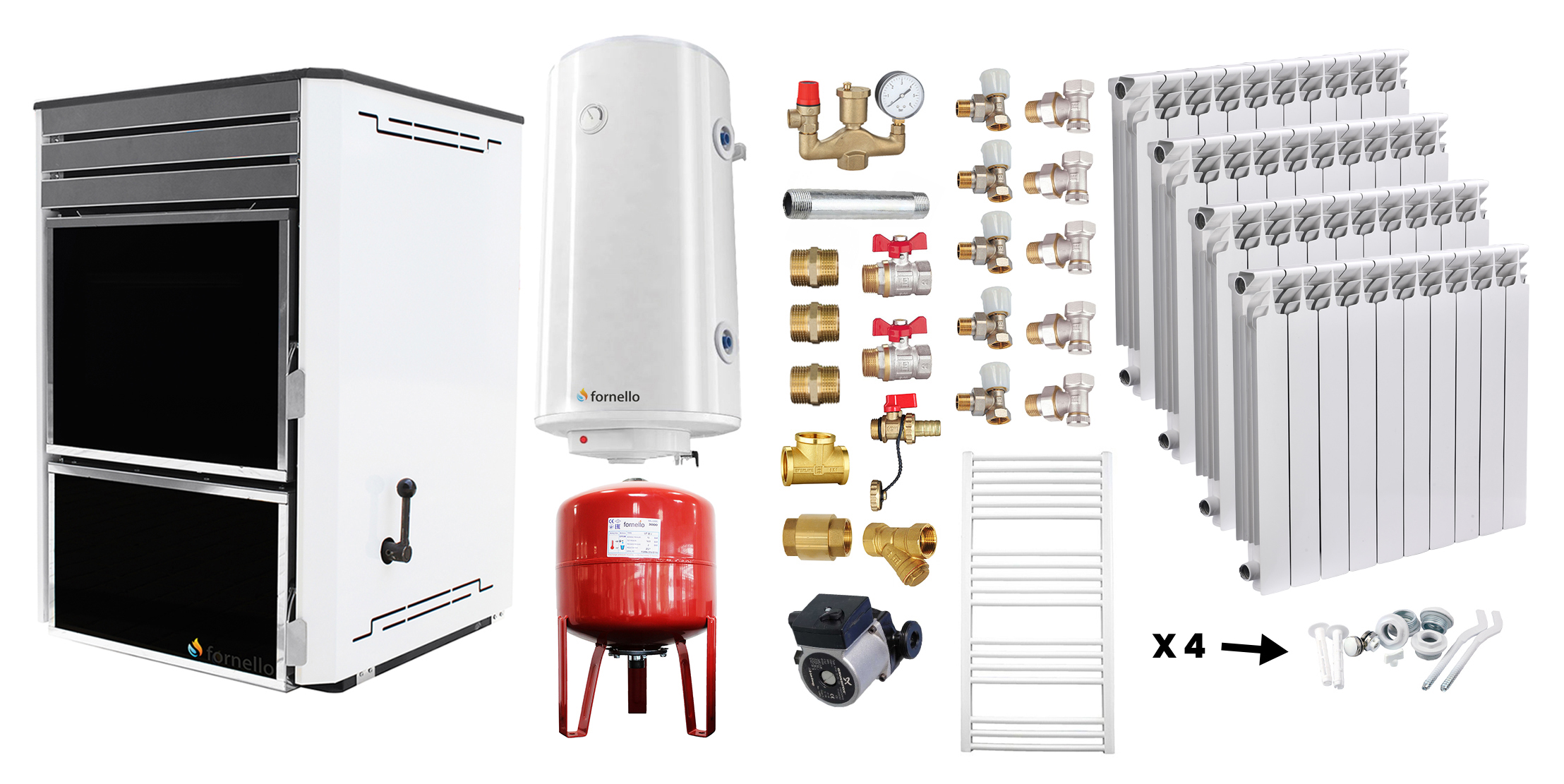 Pachet Incalzire Centrală Fornello 29 kW