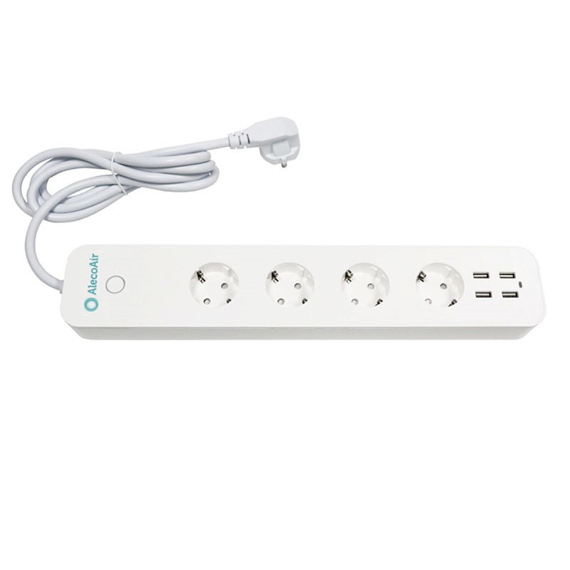 Prelungitor Smart WiFi AlecoAir G08-SP8S, 4 Prize + 4 USB - imagine 3