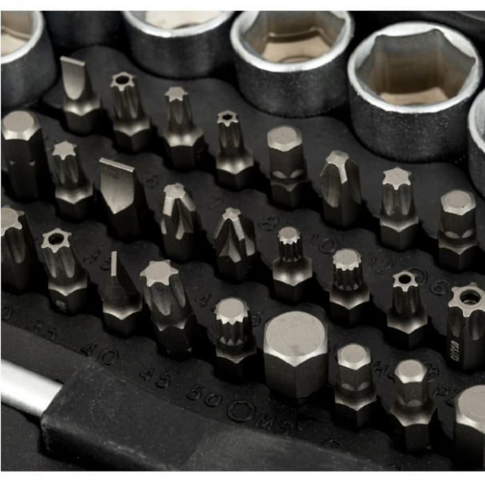 Trusa Chei Tubulare 216 Piese Craft-Tec Profesională - imagine 3