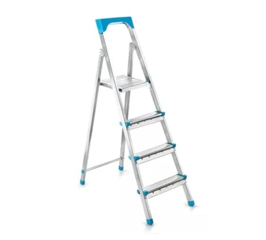 Scara Oțel 3+1 Trepte | 120kg Siguranță Maximă