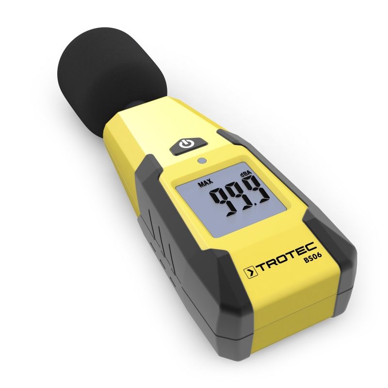 Sonometru TROTEC BS06, Măsurare 40-130 dB, Min/Max - imagine 3