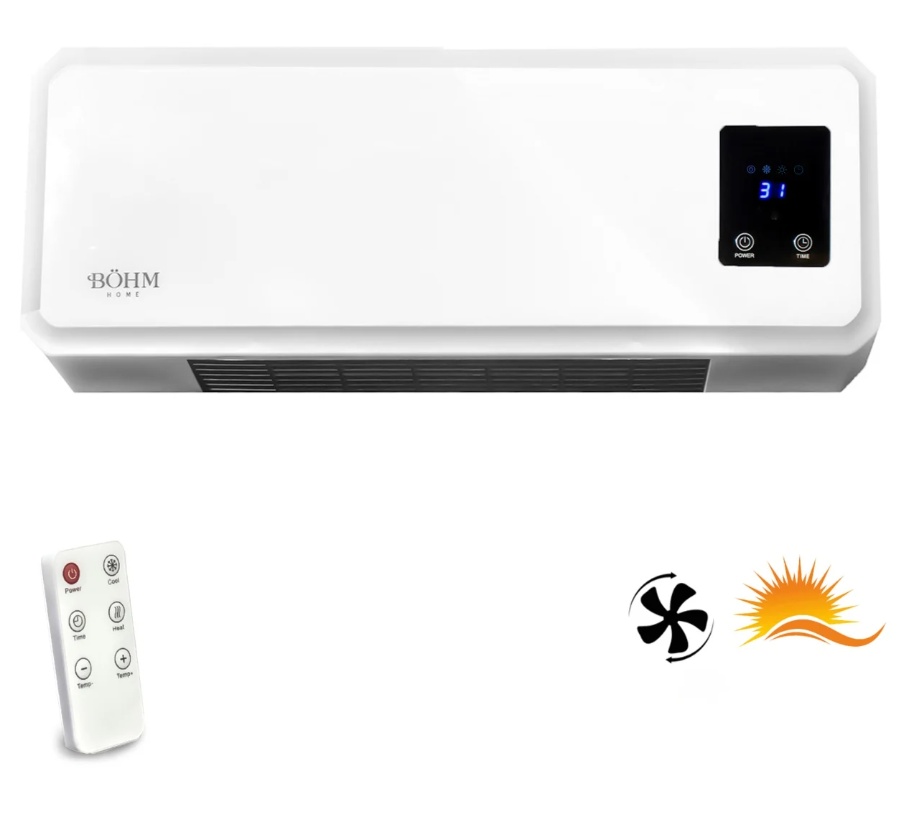 Aeroterma Perete BÖHM 2000W cu Timer - imagine 3