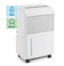Dezumidificator Trotec TTK90E, 30 litri/zi, 173mc/h, pentru spatii de pana la 90mp, Display Digital, Indica temp. si umiditate