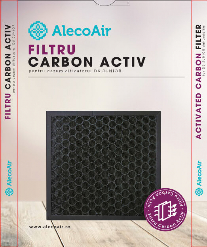 Filtru Carbon Activ Alecoair | Anti-mirosuri D6 - imagine 2