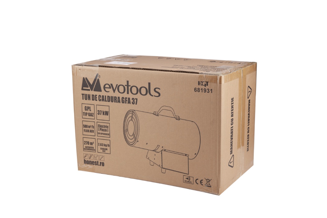 Tun Caldura Gaz Evotools 37kW 270m² - imagine 2