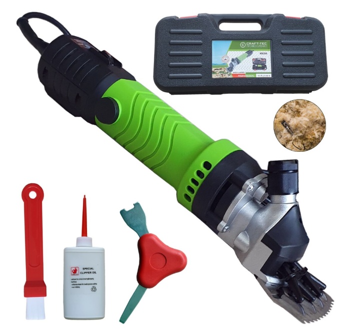 Mașină de tuns oi 1000W Craft-Tec MX206, 6 trepte