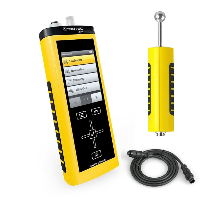 Set umiditate profesional Trotec T3000 cu senzor TS 660 SDI
