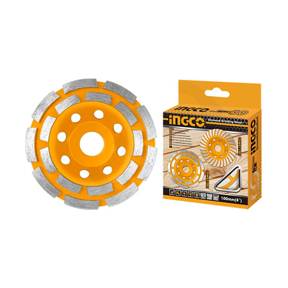 Disc Diamantat Slefuit Segmentat 125mm Ingco - imagine 2