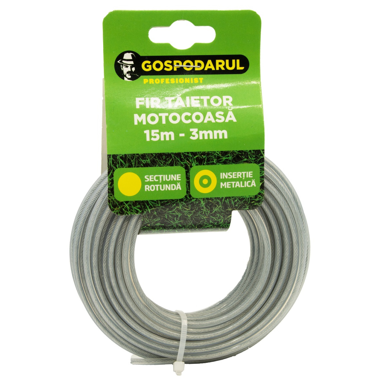Fir Motocoasa Metalic 15m x 3mm Micul Meserias - imagine 3