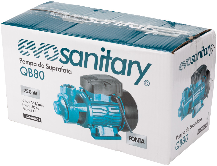 Pompa Apa QB80 750W, 50m, 45L/min - Evotools - imagine 2