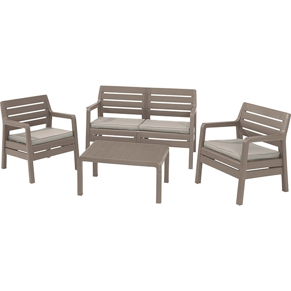 Set Mobilier Exterior Delano Imitatie Lemn