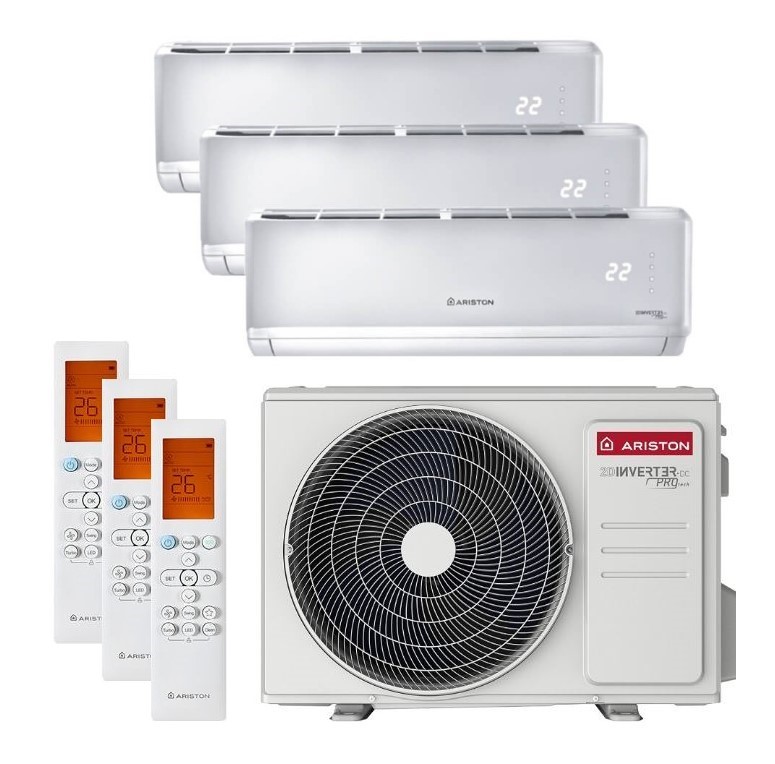 Aer Condiționat Triplu Split Ariston 3x9000 BTU A+