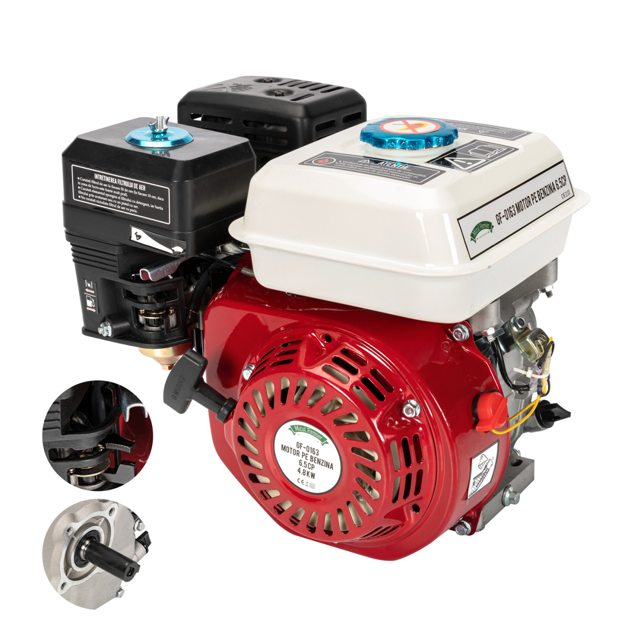 Motor Benzina Micul Fermier GX160, 6.5 CP - imagine 8