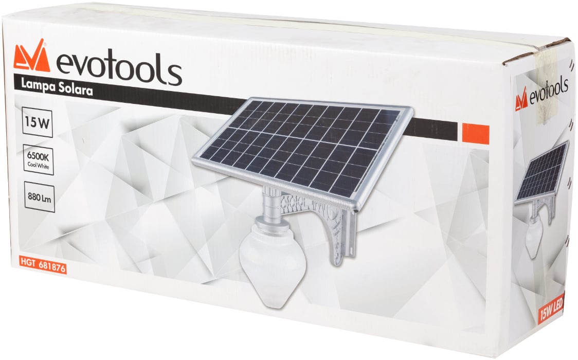Lampa LED 15W Solar Evotools - Ronex - imagine 2