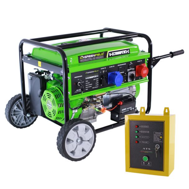 Generator Greenfield 9.2kVA cu pornire automată ATS