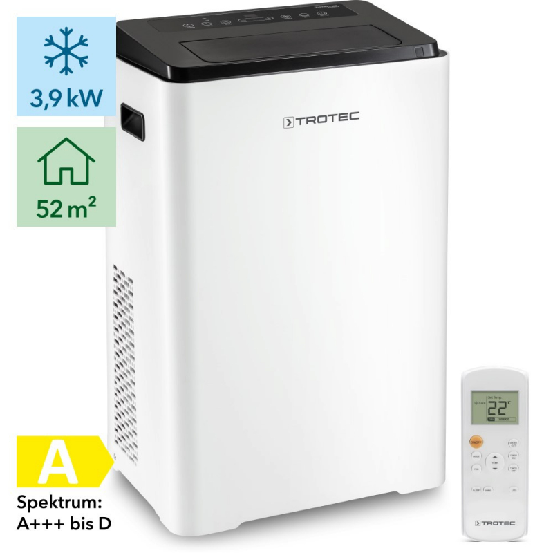 Aer condiționat portabil Trotec PAC 3900 X, 13300 BTU, 52 mp