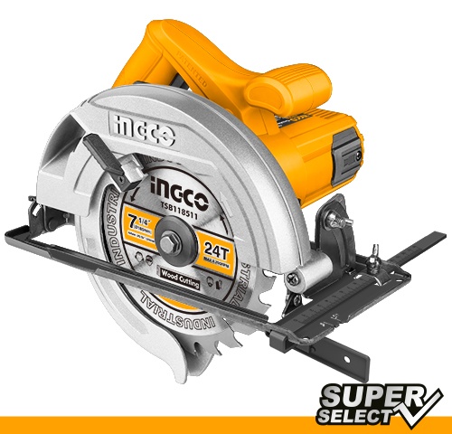 Fierastrau Circular 1400W SuperSelect 185mm Ingco CS18538 - imagine 2