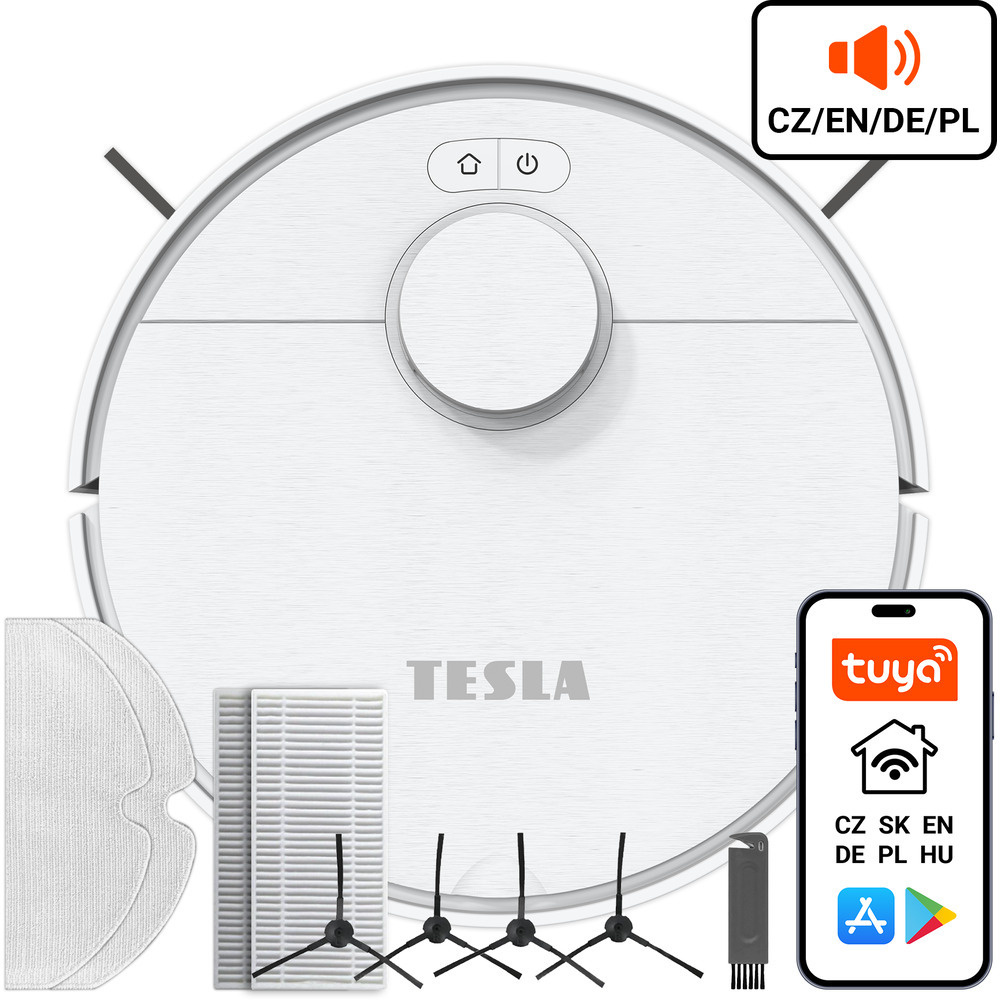Tesla RoboStar iQ550 Aspirator Robot cu Mop 2in1