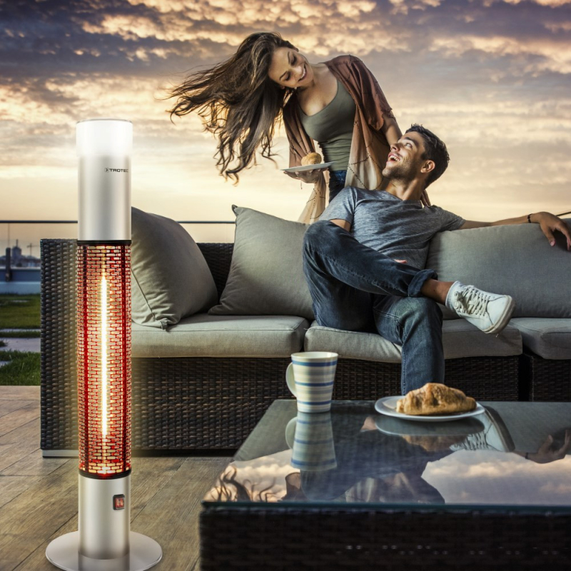 Radiator Terasa Trotec Infrarosu 1500W cu LED - imagine 9