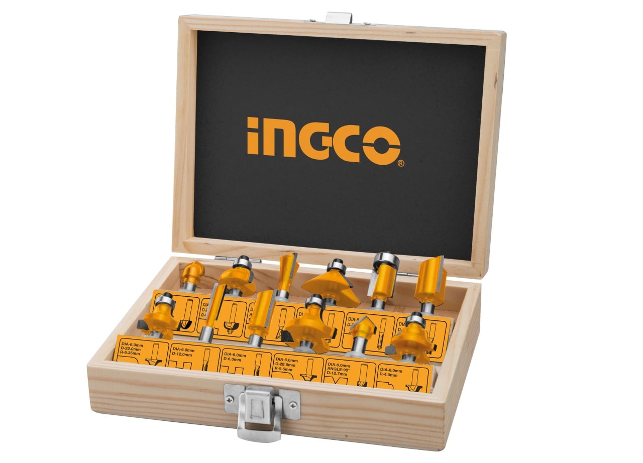 Set 12 freze Oberfreza Ingco AKRT1211 - imagine 2