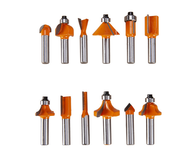 Set Freze Lemn 12 Piese 6mm Evotools - imagine 4