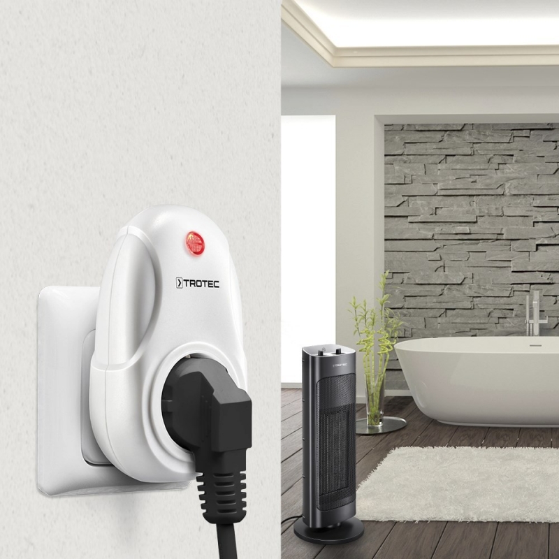 Termostat și Priză Wireless Trotec BN35, 20m, cu Ceas - imagine 6