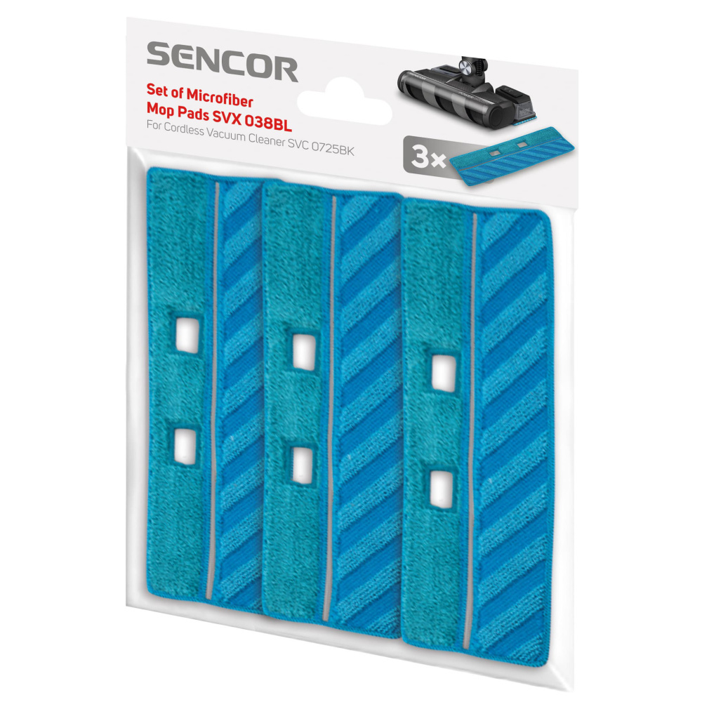 Set Lavete Mop Compatibile Sencor SVC 0725BK