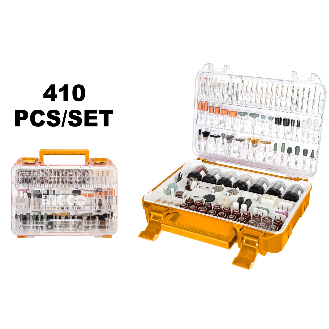 Trusa Accesorii Ingco, 410 Piese