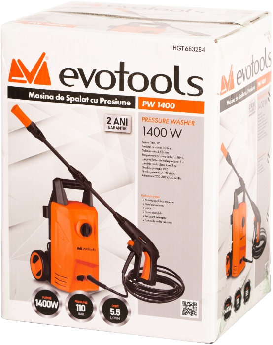 Aparat Spalare Presiune Evotools 110bar - imagine 3