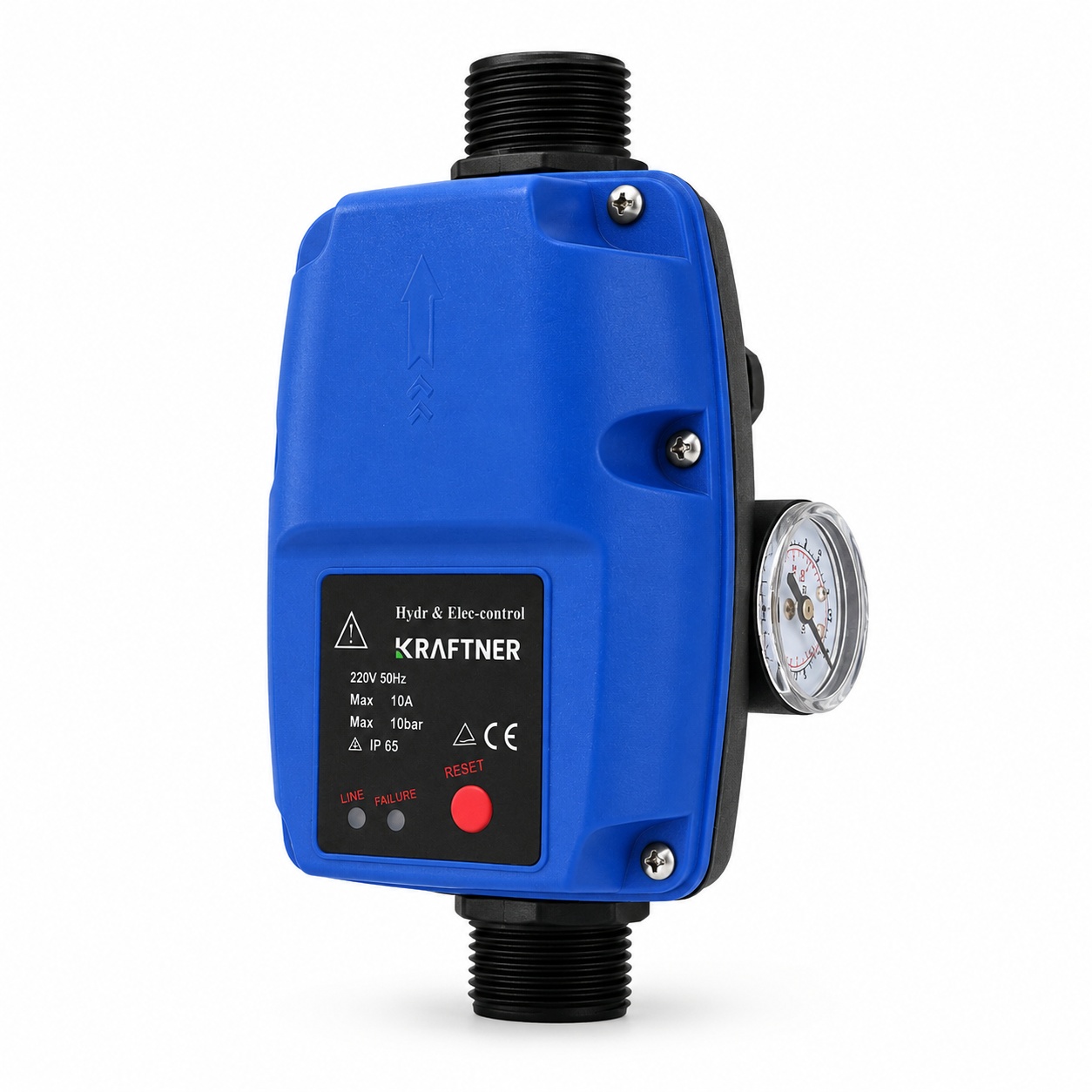 Presostat Electronic Kraftner KF-5396, 10 Bar, Racord 1 Inch - imagine 3